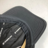 Jackwolfskin JP BXL 法式毛圈布六片帽，男女通用，均码，黑色。涤纶材质。