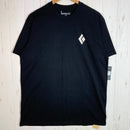 【Men's L ブラック系】 Black Diamond ( ブラックダイヤモンド ) ショートスリーブ イクイップメント フォー アルピニスト ティー SS Equipment For Alpinist Tee オーガニックコットン ウェア トップス インナー-1