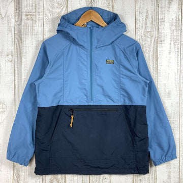 【Kid's L ブルー系】 Llbean ( エルエルビーン ) キッズ マウンテン クラシック アノラック Kids' Mountain Classic Anorak ジャケット フーディ 509960 Kid's Slate / Black 化繊 アウター - 【公式】2ndGEAR（セカンドギア）Webショップ【登山用品・アウトドア用品専門 買取販売店】
