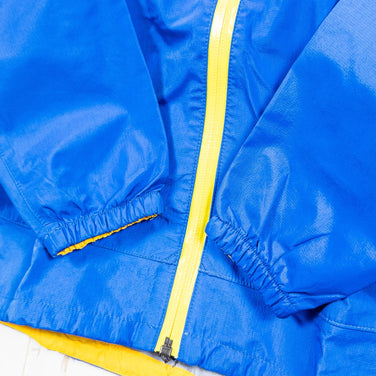 [Kid's Size 140 Blue] Montbell Rain Trekker Nylon Rain Suit and Rain Shell Set (z00053206)