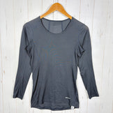 【Women's M グレー系】 Finetrack ( ファイントラック ) ドライレイヤー ウォーム ロングスリーブ Drylayer Warm Long Sleeve ポリエステル ウェア トップス インナー シャツ ロングスリーブTシャツ クルーネック 化繊