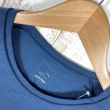 【Men's M ネイビー系】 Static ( スタティック ) オール エレベーション S/S シャツ All Elevation S/S Shirts 半袖 Tシャツ ウール ベースレイヤー Asian Men's ウール ショートスリーブTシャツ クルーネ - 【公式】2ndGEAR（セカンドギア）Webショップ【登山用品・アウトドア用品専門 買取販売店】