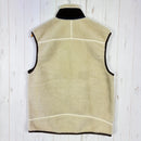 【Men's M ベージュ系】 2009 Patagonia ( パタゴニア ) クラシック レトロ X ベスト Classic Retro X Vest NWM / ナチュラル×マッシュルームブラウン 希少カラー 入手困難 防風 フリース ポリエステル ウェア ト-2