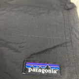 男式小号黑色 2024 Patagonia Baggies 长款 7 英寸尼龙短裤 (z00053865)