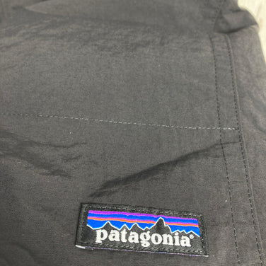 男式小号黑色 2024 Patagonia Baggies 长款 7 英寸尼龙短裤 (z00053865)
