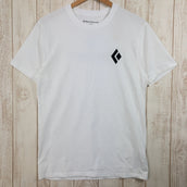 【Men's M ホワイト系】 Black Diamond ( ブラックダイヤモンド ) イクイップメント フォー アルピニスト ティー オーガニックコットン BD67626 Men's コットン ショートスリーブTシャツ クルーネック インナー シャツ トップス - 【公式】2ndGEAR（セカンドギア）Webショップ【登山用品・アウトドア用品専門 買取販売店】