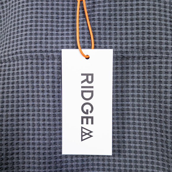 【Men's XL グレー系】 Ridge Mountain Gear ( リッジマウンテンギア ) コンフィー プルオーバー ショートスリーブ シャツ Comfy Pullover Short Sleeve Shirt Charcoal Slate ポリエステル