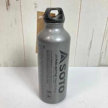 Soto Wide-Mouth Fuel Bottle, 700ml, One Size, Gray, Cookware, Burner, Stove, z00053049, Burner, Stove, Cookware
