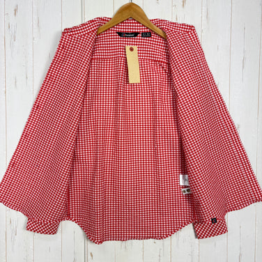 【Women's 12 レッド系】 Berghaus ( バーグハウス ) フレックス ドライ シアサッカー ロングスリーブ シャツ Flex Dry Seersucker Long Sleeve Shirt シアサッカー ポリエステル ウェア トップス インナー シャ