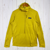 【Men's S イエロー系】 2025 Patagonia ( パタゴニア ) R1 プルオーバー フーディ R1 Fleece Pullover Hoody Bundle Green ( BNLG ) Polartec Power Grid / グリッドフリース