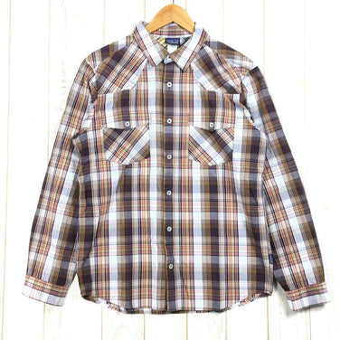【Men's S ブラウン系】Patagonia ( パタゴニア ) ロングスリーブ グッド シャツ Long-Sleeved Good Shirt 生産終了モデル 入手困難 52250 International Men's コットン ロングスリーブシャツ インナー シャツ トップス ウェア - 【公式】2ndGEAR（セカンドギア）Webショップ【登山用品・アウトドア用品専門 買取販売店】