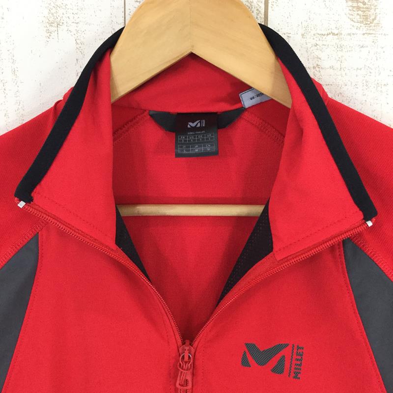 【Men's M レッド系】 Millet ( ミレー ) ロック Xcs ジャケット Roc Xcs Jacket MIV7404 International Men's  ソフトシェル アウター ジャケット トップス ウェア