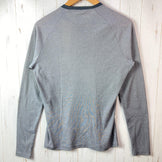 男士小号灰色 2013 Patagonia Capilene 2 轻盈圆领涤纶T恤，长袖，圆领