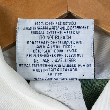 【Men's M グリーン系】 Barbarian ( バーバリアン ) ラグビーシャツ ラガーシャツ レギュラーカラー カナダ製 コットン ウェア トップス インナー シャツ ロングスリーブシャツ z00050141 ロングスリーブシャツ インナー シャツ トッ - 【公式】2ndGEAR（セカンドギア）Webショップ【登山用品・アウトドア用品専門 買取販売店】