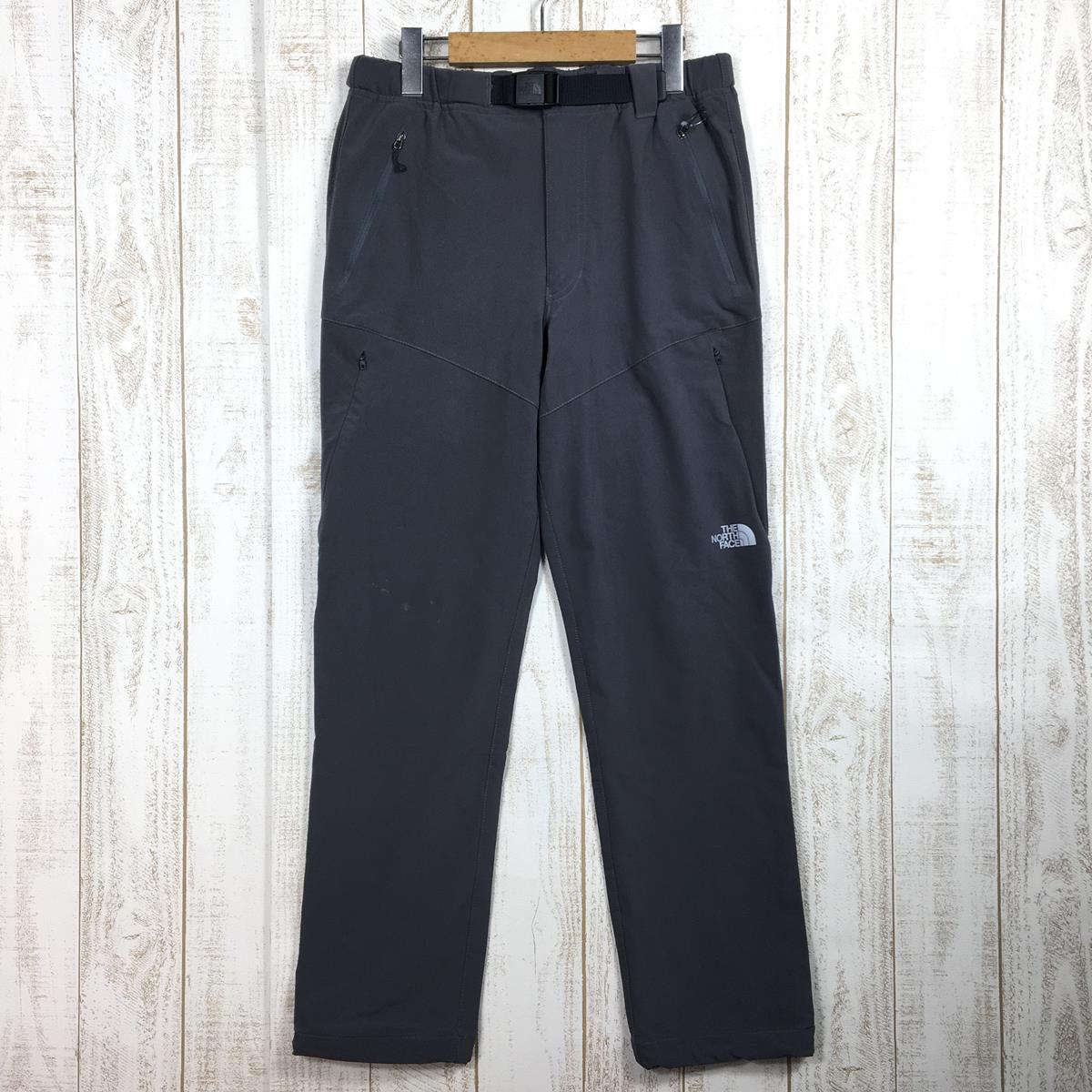 【Men's S グレー系】 The North Face ( ザ・ノースフェイス ) バーブ パンツ Verb Pant ソフトシェル トレッキングパンツ NB31505 Asian Men's  ソフトシェル ロングパンツ ボトムス ウェア