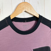 【Men's S パープル系】 Norrona ( ノローナ ) スキボトン イコライザー メリノ 3/4 Tシャツ メンズ Skibotn Equaliser Merino 3/4 T-Shirt Men's 4208-24 6749 Grape Shake z0
