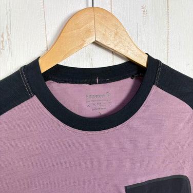[Men's S Purple-ish] Norrøna Skibotn Equaliser Merino 3/4 T-Shirt Men's 4208-24 6749 Grape Shake z0