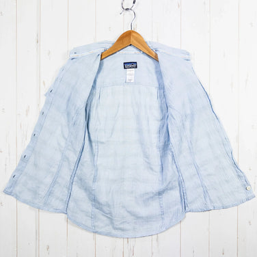 【Women's 4 ブルー系】 2007 Patagonia ( パタゴニア ) オーガニックコットン フランネル チェックシャツ オーガニックコットン ウェア トップス インナー シャツ ショートスリーブシャツ コットン z00052358 コットン ショートス - 【公式】2ndGEAR（セカンドギア）Webショップ【登山用品・アウトドア用品専門 買取販売店】