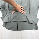 【Women's XS グレー系】 Houdini ( フーディニ ) ウィメンズ コスモ トップ W's Cosmo Top 138724 GEYSER GREY z00055965 GEYSER GREY 化繊 ショートスリーブTシャツ クルーネック インナー シャ