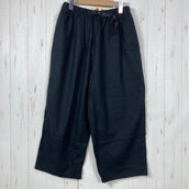 【Women's S ブラック系】 Gramicci ( グラミチ ) リネン バルーン パンツ Linen Balloon Pant リネン ウェア ボトムス ロングパンツ コットン z00060528 コットン ロングパンツ ボトムス ウェア