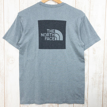 【Men's M チャコール系】 The North Face ( ザ・ノースフェイス ) ショートスリーブ ジャカード スクエア ロゴ クルー S/S Jacquard Square Logo Crew ポリエステル ウェア トップス インナー シャツ ショートスリ - 【公式】2ndGEAR（セカンドギア）Webショップ【登山用品・アウトドア用品専門 買取販売店】