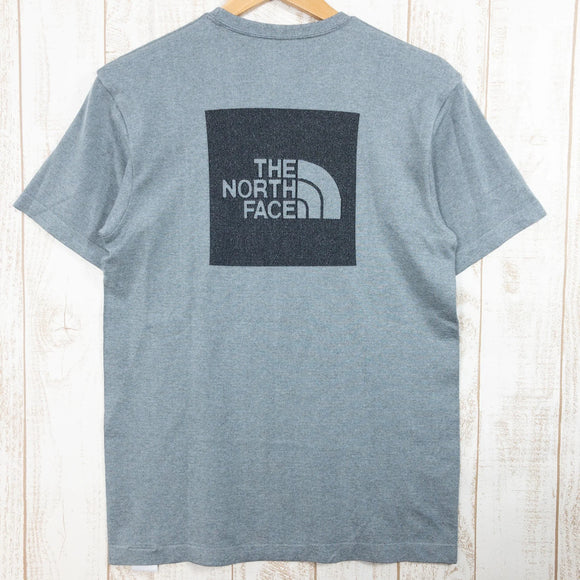 【Men's M チャコール系】 The North Face ( ザ・ノースフェイス ) ショートスリーブ ジャカード スクエア ロゴ クルー S/S Jacquard Square Logo Crew ポリエステル ウェア トップス インナー シャツ ショートスリ - 【公式】2ndGEAR（セカンドギア）Webショップ【登山用品・アウトドア用品専門 買取販売店】
