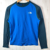 【Men's M ブルー系】 The North Face ( ザ・ノースフェイス ) ロング スリーブ ダクロン キュー ディー クルー L/S DACRONQD CREW ポリエステル ウェア トップス アウター ジャケット フリース z00054266  フ