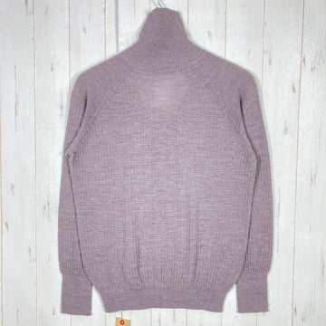 【Men's S パープル系】 The North Face ( ザ・ノースフェイス ) グローブフィットハイネック Globefit High Neck ウール ウェア トップス インナー シャツ ロングスリーブシャツ ウール z00054773  ウール ロング - 0