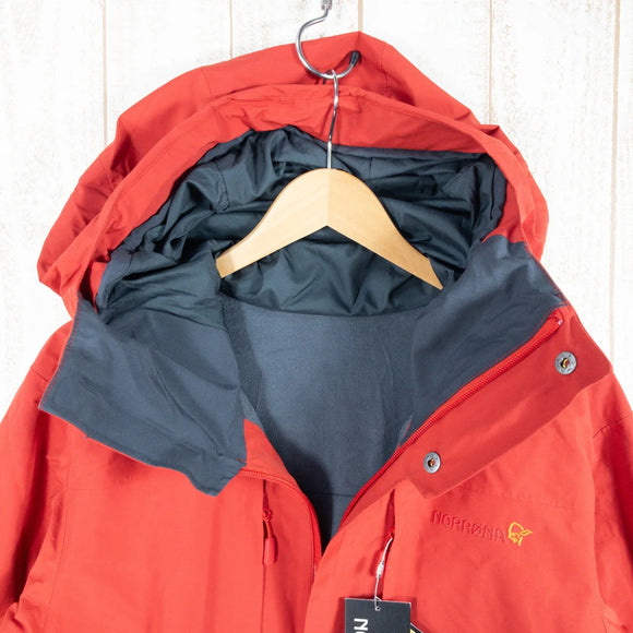 【Men's M レッド系】 Norrona ( ノローナ ) ナルヴィック ゴアテックス 2L ジャケット Narvik GORE-TEX 2L Jacket ナイロン 5310-13 Men's GORE-TEX-2L ( ゴアテックス・2レイヤー) ハード - 【公式】2ndGEAR（セカンドギア）Webショップ【登山用品・アウトドア用品専門 買取販売店】