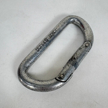 【OneSize シルバー系】 1970s BONAITI（ボナイティ／ボナッティ） ヴィンテージ D型カラビナ 4点セット Vintage D Carabiner 4-Piece Set イタリア製 D型 カラビナ 4点 ロッククライミングギア z00061780 - 0