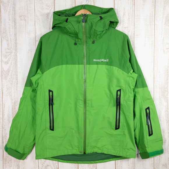 【Men's S グリーン系】 Montbell ( モンベル ) ストーム ジャケット Storm Jacket ナイロン 1102426 Asian Men's 撥水機能 防水機能 ハードシェル アウター ジャケット トップス ウェア - 【公式】2ndGEAR（セカンドギア）Webショップ【登山用品・アウトドア用品専門 買取販売店】