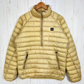 【Men's M ベージュ系】 Shelt（シェルト） ダウン プルオーバー Down Pullover Custard LUNETTES オリジナルブランド ダウン ウェア トップス アウター ジャケット ダウンインサレーション z00057871 Custard