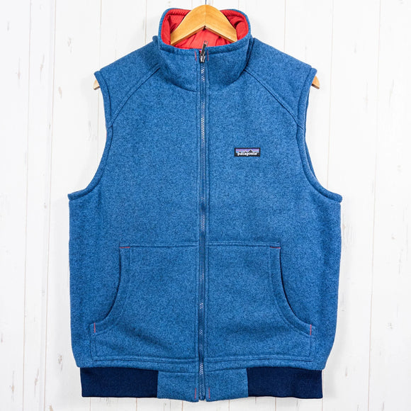 【Men's M ネイビー系】 2014 Patagonia ( パタゴニア ) インサレーテッド ベター セーター ベスト Insulated Better Sweater Vest GLSB 生産終了モデル 入手困難 ニット調フリース ポリエステル ウェア トッ
