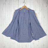 【Men's M ネイビー系】 The North Face ( ザ・ノースフェイス ) ロング スリーブ ヒデン バリー シャツ L/S Hidden Valley Shirt ナイロン ウェア トップス インナー シャツ ロングスリーブシャツ 化繊 z00054