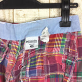 【Men's 28 ピンク系】 Columbia ( コロンビア ) タブスヒル ショーツ マドラスチェック パッチワーク PM4204 Men's コットン ショーツ ショートパンツ ボトムス ウェア - 【公式】2ndGEAR（セカンドギア）Webショップ【登山用品・アウトドア用品専門 買取販売店】