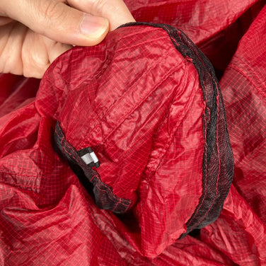 One Size Red Desert Walker Silnylon Monopole Floorless Ultralight Shelter, Nylon Camping Gear, Shelter z00054662