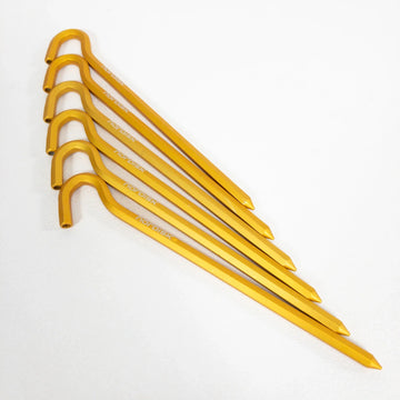 【OneSize ゴールド系】 Nordisk ( ノルディスク ) アルミニウム スクエア スキュアー Alminium Square Skewer アルミニウム 119042 ペグ ステーク キャンピングギア - 【公式】2ndGEAR（セカンドギア）Webショップ【登山用品・アウトドア用品専門 買取販売店】
