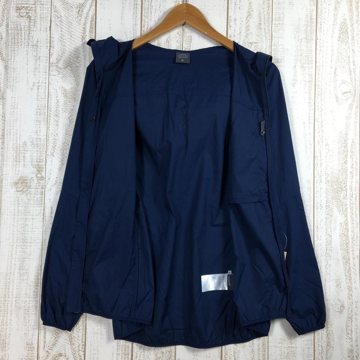 【女款S海军蓝】Norrona Falketind Aero60 Hood软壳风壳夹克帽衫1809-22国际女装2295