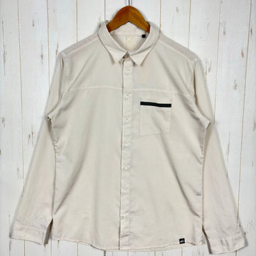 【Men's M アイボリー系】 Millet ( ミレー ) アルピ シャツ ロングスリーブ ARPI SHIRT LS ポリエステル ウェア トップス インナー シャツ ロングスリーブシャツ 化繊 z00055351  化繊 ロングスリーブシャツ インナー シャツ