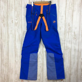 【Men's 46 ブルー系】Mammut ( マムート ) ノードヴァンド プロ ハードシェル パンツ Nordwand Pro Hs Pants アイガーエクストリーム ゴアテックスプロ ノードワンド 1020-12040 International Men's ハードシェル ロングパンツ ボトムス ウェア - 【公式】2ndGEAR（セカンドギア）Webショップ【登山用品・アウトドア用品専門 買取販売店】