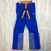 【Men's 46 ブルー系】Mammut ( マムート ) ノードヴァンド プロ ハードシェル パンツ Nordwand Pro Hs Pants アイガーエクストリーム ゴアテックスプロ ノードワンド 1020-12040 International Men's ハードシェル ロングパンツ ボトムス ウェア - 【公式】2ndGEAR（セカンドギア）Webショップ【登山用品・アウトドア用品専門 買取販売店】