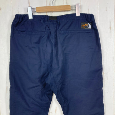 【Men's XL ネイビー系】 Rokx ( ロックス ) ライト トレック クロップスパンツ LIGHT TREK CROPS PANTS Dark Navy コットン ウェア ボトムス ロングパンツ コットン z00057249 Dark Navy コットン ロ
