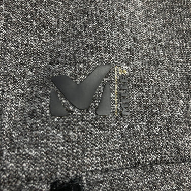 男士 XS 灰色 Millet Payun 连帽衫，针织式羊毛防风软壳夹克 (MIV7977) 男士羊毛外套/上衣