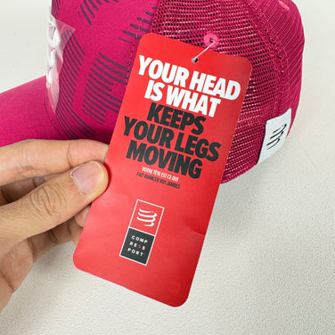 【OneSize ピンク系】 Compressport ( コンプレスポーツ ) トラッカー キャップ Trucker Cap コットン ウェア ウェア小物 ヘッドウェア キャップ z00054809  キャップ ヘッドウェア ウェア小物 ウェア