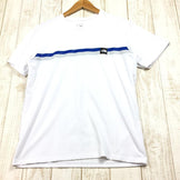 【Men's M ホワイト系】 The North Face ( ザ・ノースフェイス ) ショートスリーブ ボックスロゴ ライン ティー S/S Box Logo Line Tee Tシャツ NT32086 Asian Men's 化繊 ショートスリーブTシャツ - 【公式】2ndGEAR（セカンドギア）Webショップ【登山用品・アウトドア用品専門 買取販売店】