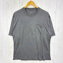 【Unisex 3 グレー系】 迷迭香 ( マンネンロウ ) ウールハイカーティー Wool Hiker Tee MCS-2B GRY z00058297 GRY ウール ショートスリーブTシャツ クルーネック インナー シャツ トップス ウェア-1
