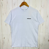 【Men's XS ホワイト系】 2022 Patagonia ( パタゴニア ) P6 ロゴ レスポンシビリティー ティー P6 Logo Responsibili Tee コットン ウェア トップス インナー シャツ ショートスリーブTシャツ クルーネック コット