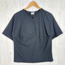 【Women's S ブラック系】 Houdini ( フーディニ ) W's コスモ トップ W's Cosmo Top 138724 True Black z00058220 True Black 化繊 ショートスリーブTシャツ クルーネック インナー シャツ トッ-1