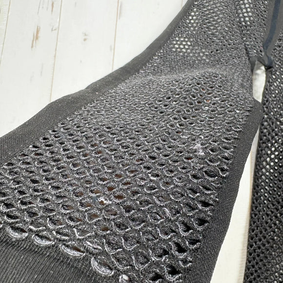 【Men's S/M ブラック系】 Millet ( ミレー ) ドライナミック メッシュ 3/4 スリーブ クルー DRYNAMIC MESH 3/4 SLEEVE CREW ポリプロピレン ウェア トップス インナー シャツ ロングスリーブTシャツ クルーネック 化