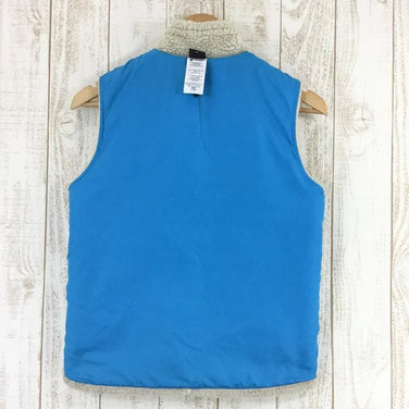 【Kid's L アイボリー系】 Patagonia ( パタゴニア ) キッズ レトロ エックス ベスト K'S Retro-X Vest 65617 International Kid's NLR ナチュラル×ラリマーブルー フリース ベスト トップス ウェア - 【公式】2ndGEAR（セカンドギア）Webショップ【登山用品・アウトドア用品専門 買取販売店】